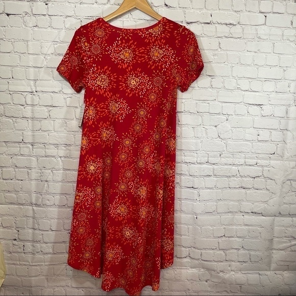 NWT LuLaRoe Carly Dress Extra Small - Picture 4 of 9